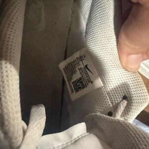 Size 10.5 women’s low Nike Air Force 1s lightly used